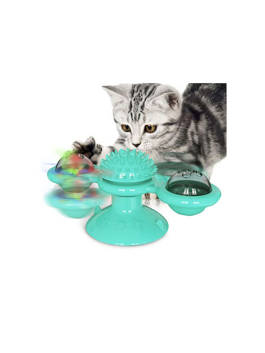 Pet Interest Spring Cat Toy Lake Blue Cat Toy B...