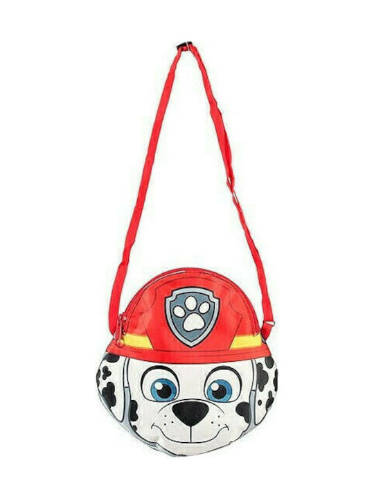 Paw Patrol Marshall Παιδική Τσάντα Ώμου Κόκκινη 19εκ.