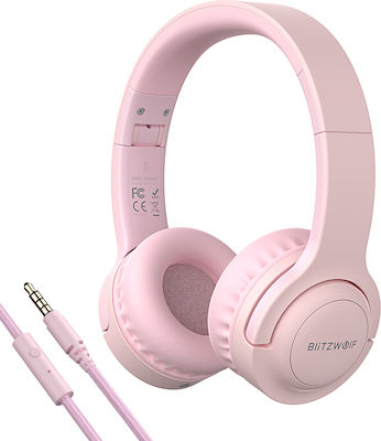 BlitzWolf BW-PCE BLZ427PNK Wired Over Ear Headphones Pink