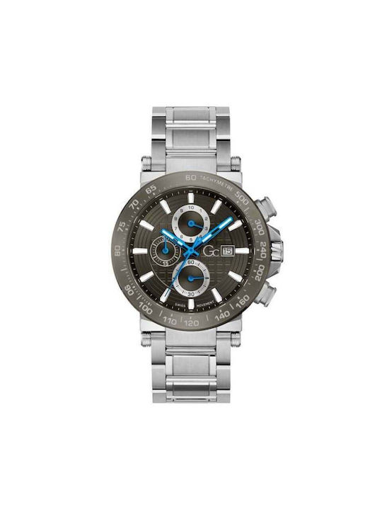 GC Watches Urban Code Watch Chronograph Battery with Silver Metal Bracelet