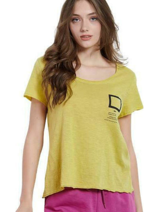 BodyTalk Damen T-Shirt Gelb