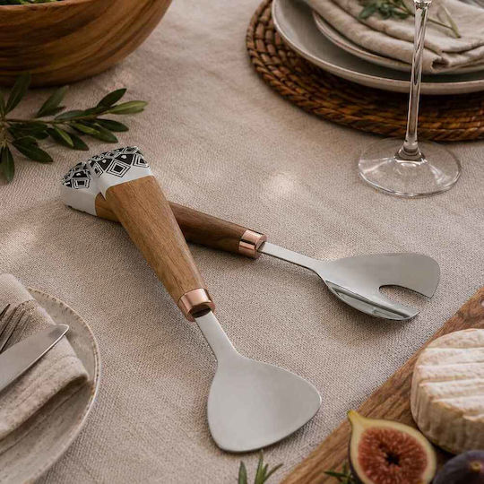 HFA Inox Serving Utensil Set Brown 2pcs