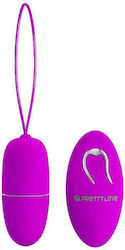 Pretty Love Selkie Vibrator Egg with Remote Control BI-014865W Purple