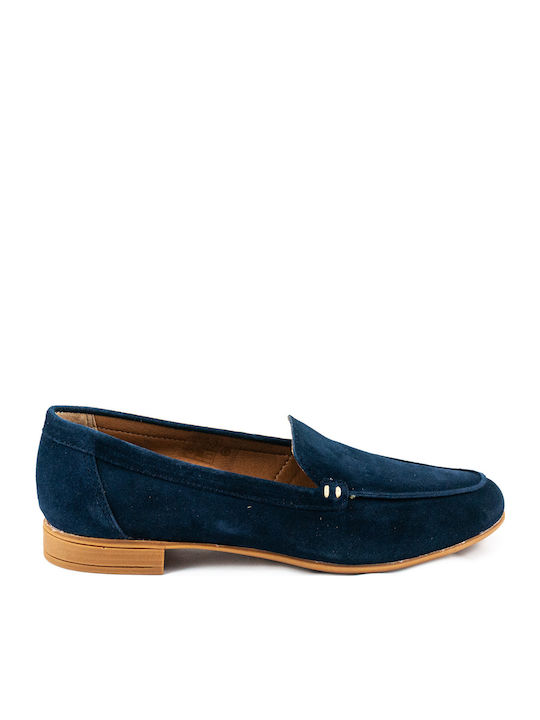 Ragazza Γυναικεία Loafers σε Μπλε Χρώμα