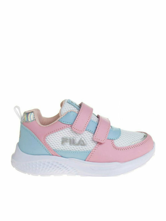 Comfort Happy Kinder Sneakers mit Klettverschluss Rosa