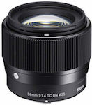 Sigma Camera Lens Contemporary Steady for Fujifilm X Mount Black