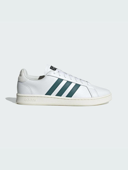 Adidas Grand Court Ανδρικά Sneakers Cloud White / Legacy Teal