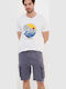 Men's Shorts Cargo China Blue