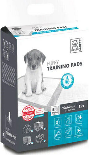 M-Pets Puppy Dog Floor Diapers 60x60cm 15pcs