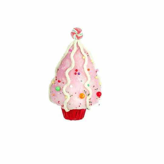 Weihnachtsdekoration Baum Dreieckig 30cm Rosa