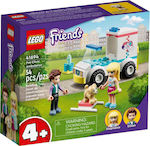 Lego Friends Pet Clinic Ambulance for 4+ Years Old