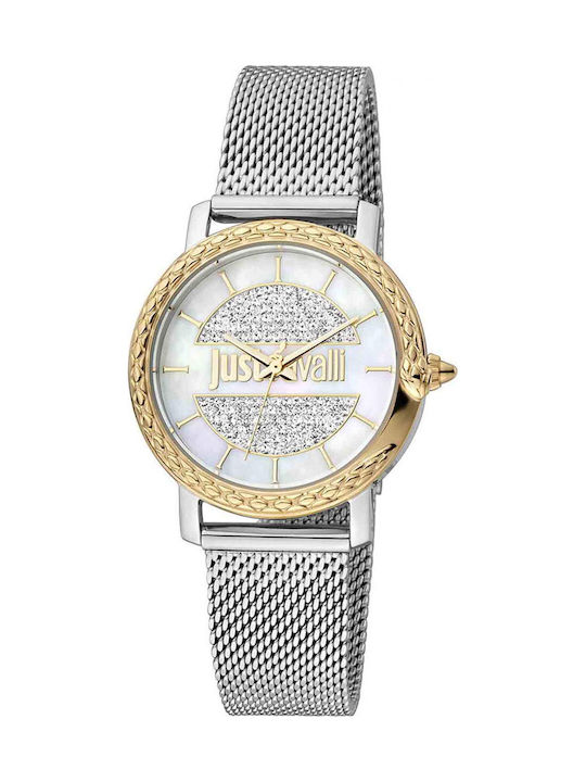 Women'S Watch 32mm Battery With Silver Stainless Steel Bracelet
