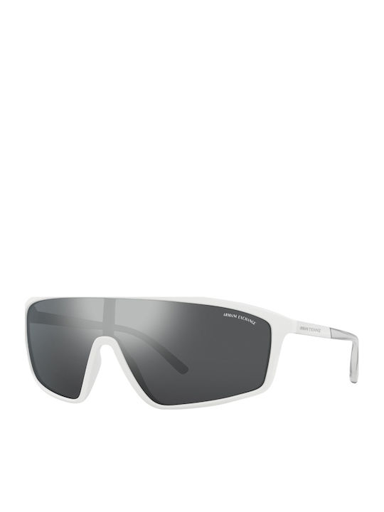 Armani Exchange Unisex Ochelari de soare cu Alb...