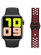T55 Smartwatch mit Pulsmesser (Black/Red)