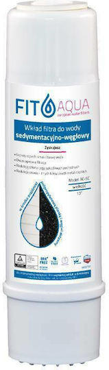 Fit Aqua Water Filter Replacement Reverse Osmosis (RO) made of Activated Carbon 10" 5 μm