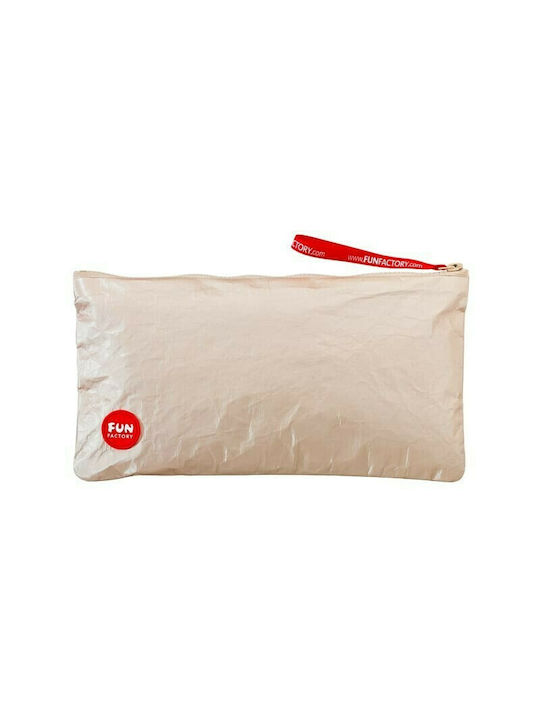 Fun Factory Toiletry Bag in Beige color 31cm