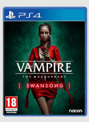 Vampire: The Masquerade - Swansong PS4 Game