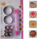 Decorating Tools made of Silicone 9pcs
