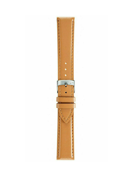 Naxos Save Nature Leather Strap Brown 18mm