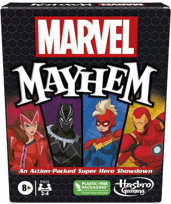 Hasbro Joc de Masă Marvel Mayhem pentru 2-4 Jucători 8+ Ani