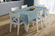 Dimcol Tablecloth Stain Resistant Panama Petrol 140x180cm