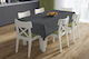 Dimcol Kariert Fleckabweisend Panama Dark Grey 90x90cm