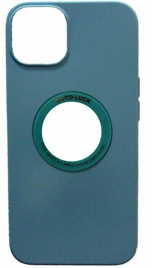 ObaStyle Good Luck Matt Back Cover Σιλικόνης 2mm Γαλάζιο (iPhone 13 Pro Max)