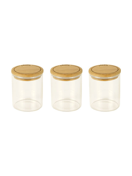 Pebbly Plastic Spice Jar 3pcs