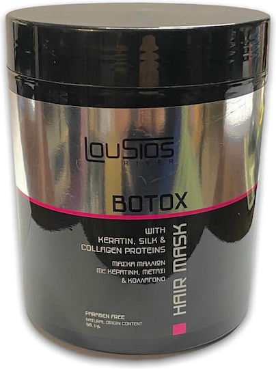 Farmavita Lousios Botox Mit Keratin Haarmaske Für Anti-Frizz Mit Keratin 1000ml