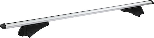 Modula Smart Bar 120cm. for Cars with Factory Bars (with Roof Rack Legs and Lock) Black