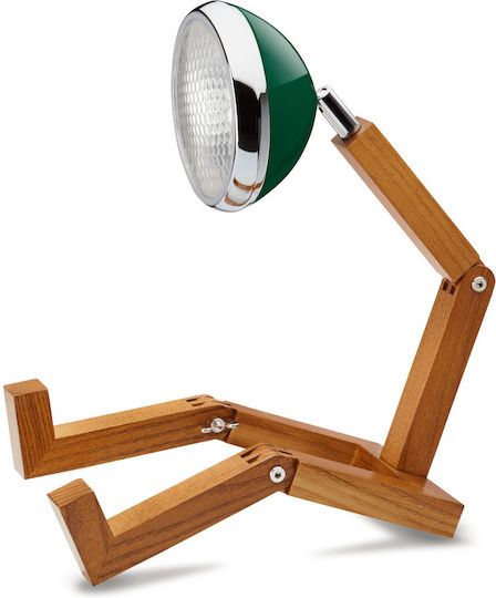 Piffany Mr Wattson Lustră Decorativă Figura cu Soclu pentru Bec G4 Verde