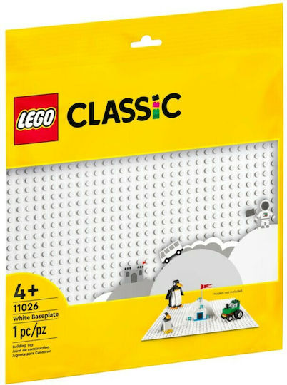 LEGO Classic White Baseplate για 4+ Ετών 1τμχ