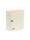 Vorel Wand-Schlüsselbox Metallisch Beige 15 Haken Mit Schloss