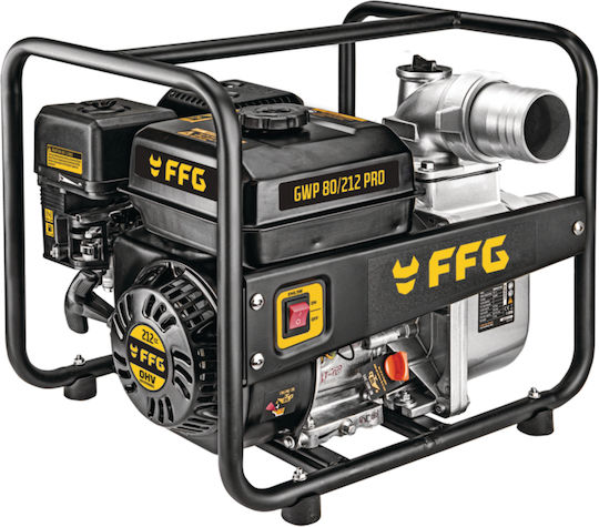 FFG GWP 80/212 PRO Βενζινοκίνητη Αντλία Επιφάνειας 7hp Καθαρών Υδάτων