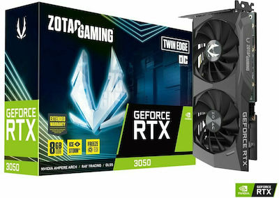 Zotac GeForce RTX 3050 8GB GDDR6 Twin Edge OC Grafikkarte