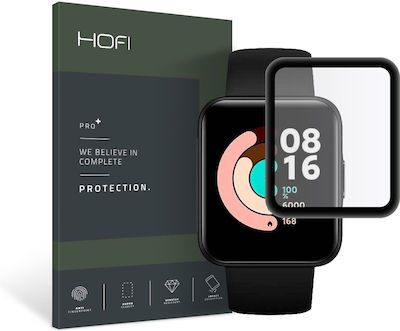 Hofi Hybrid Pro+ Black Tempered Glass Προστατευτικό Οθόνης για το Redmi Watch 2 Lite
