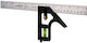 King Tony Winkelmesser Zimmerleute Aluminium Länge 30,5cm mit Wasserwaage