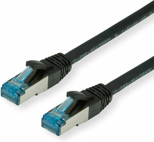 Value S/FTP Cat.6a (Gigabit) Network Cable Ethernet 15m Black