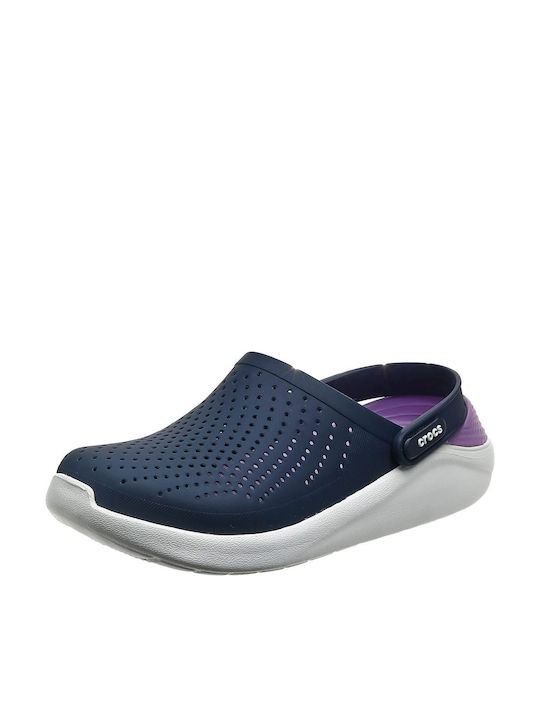 Crocs Literide Clog Damen Anatomisch Clogs Navy...