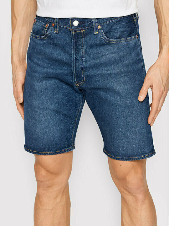 501 Hemmed Men's Shorts Jeans Dark Indigo