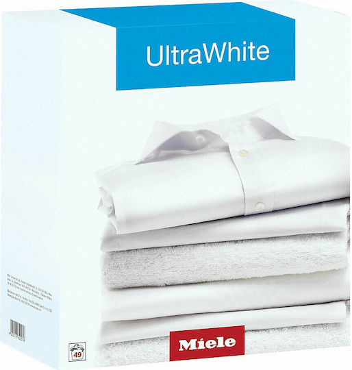 Miele UltraWhite Απορρυπαντικό σε Σκόνη για Λευκά & Χρωματιστά Ρούχα 2.7kg (49 Μεζούρες)