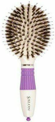 Lotus Brush Hair for Hair Styling Purple