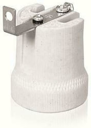 Panafan Power Socket with Socket E27 in White color 15-00101