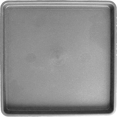 Viomes Linea 592 Square Plate Pot Grey Ash 25x25cm