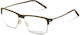 Porsche Design Мъжки Рамка за Очила Кафяв P8361 B