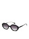 Gigi Barcelona Molly Damen Sonnenbrille mit Kunststoff Gestell Black 6686/1