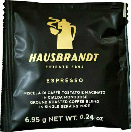 Hausbrandt Capsule Espresso Compatibile cu Mașina E.S.E. Pod 50capace