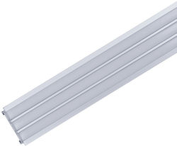 Elmark ELM950/2 Walled Aluminum Profile for LED Strip with Opal Cover 100x4.9x0.6cm