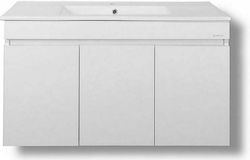Martin Omega 100 Waschtisch mit Waschbecken Mel...