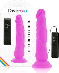 Diversia Flexible Vibrating Dildo Purple